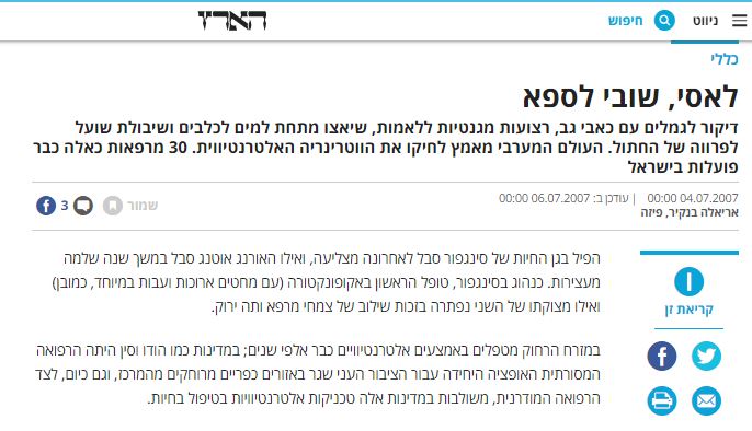 haaretz maim